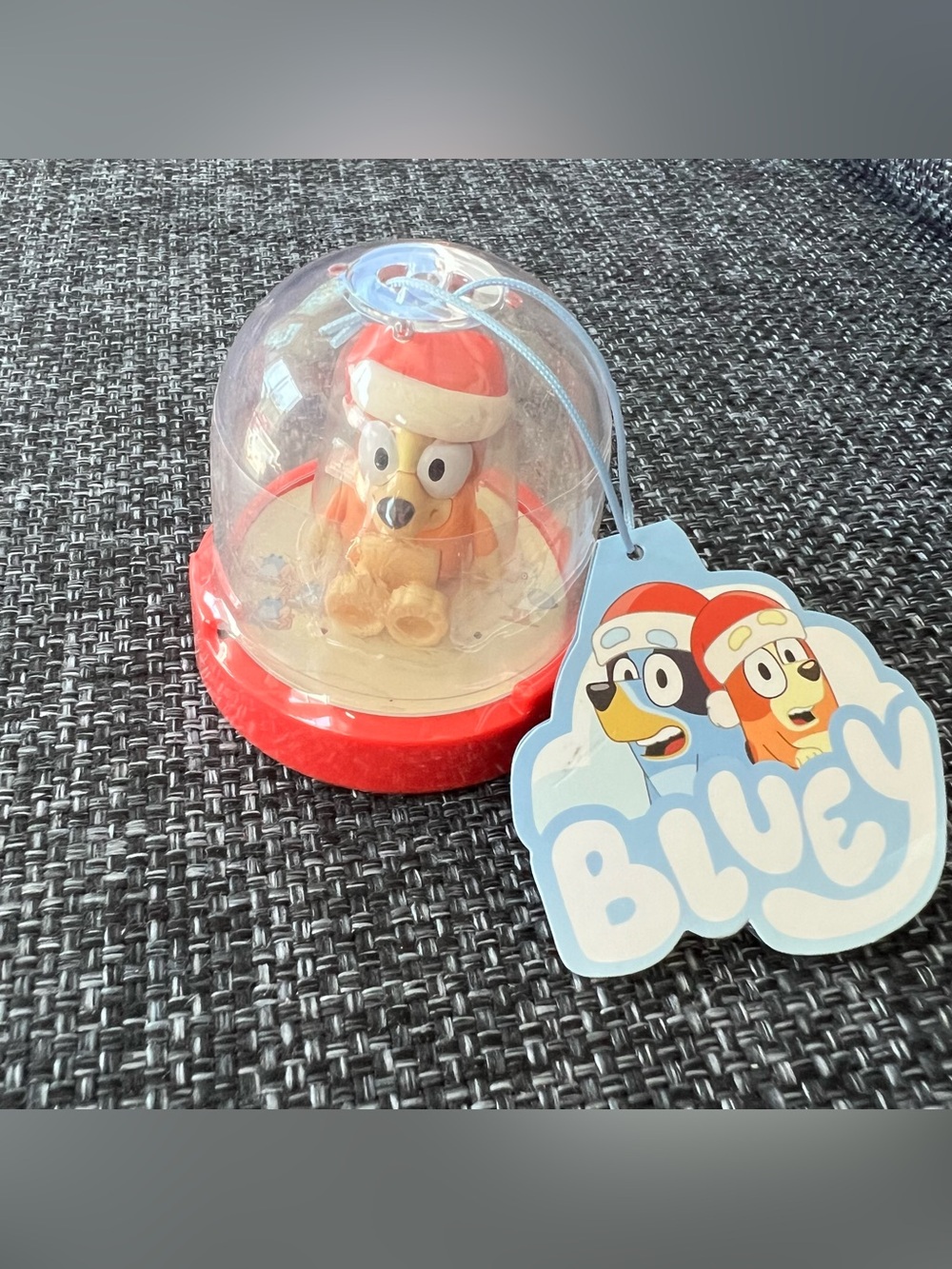 NWT Bingo with Santa Hat Toy Ornament
